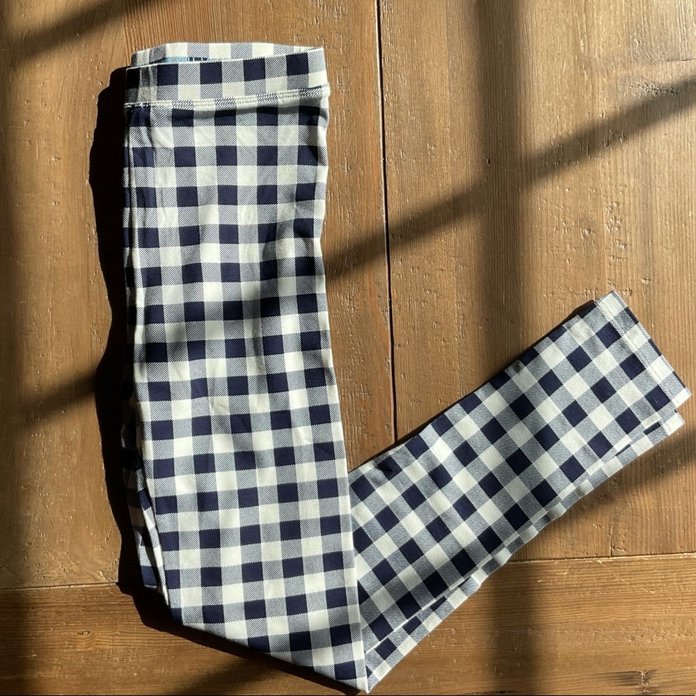 Crewcuts buffalo leggings size 12